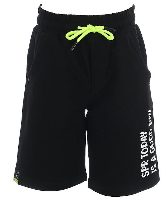 Sprint Kids Set with Shorts Summer 2pcs Black