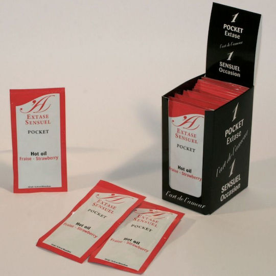 Extase Sensuel Διεγερτικό Λάδι με Άρωμα Strawberry 10ml