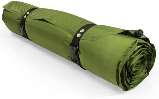 Origin Outdoors Самонадуване Единично Подложка за къмпинг 196x63см С дебелина 5см в Зелен цвят