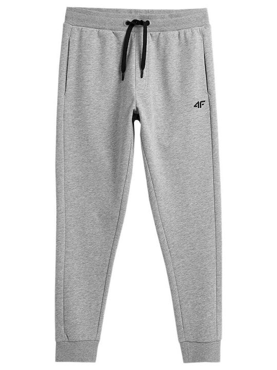 Sweatpants with Elastic Gray