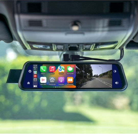 Ampire 1080P Mirror Car DVR, 9" Display
