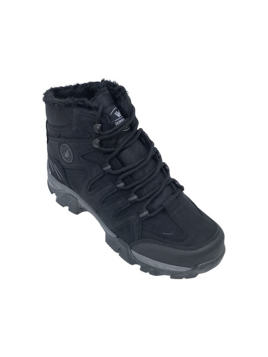 Wander Full Men's Waterproof Boots with Zipper Black