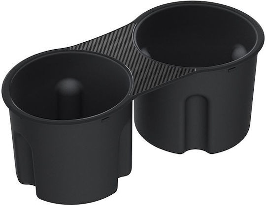 Spigen Ποτηροθήκη Αυτοκινήτου 2 Θέσεων για Κονσόλα σε Μαύρο Χρώμα