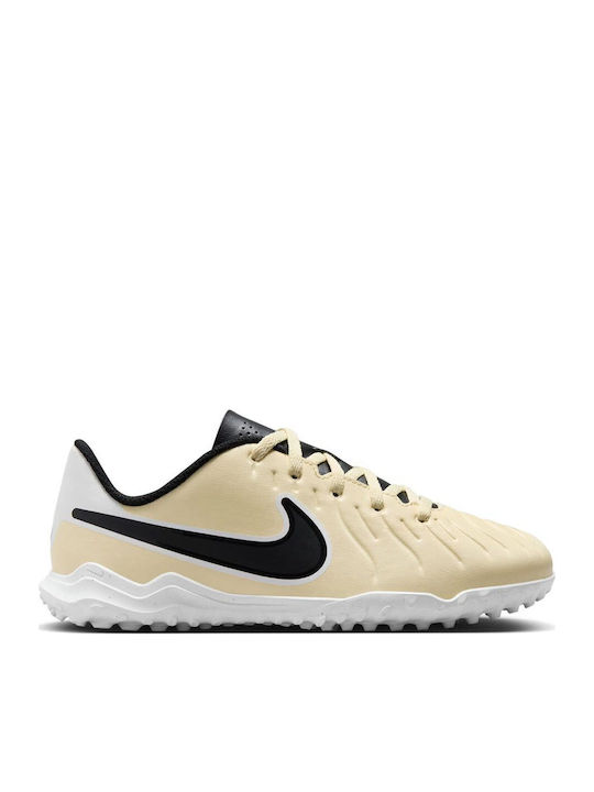 Jr Legend 10 Club Tf Kids Turf Soccer Shoes Beige