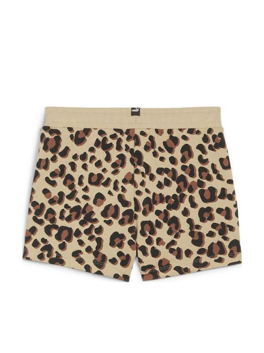 Kids' Athletic Shorts/Bermudas Ess+ Brown