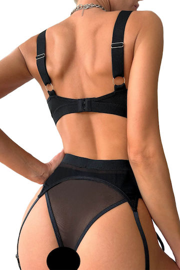 Pretty Lingerie Seturi de lenjerie sexy Negru 9912Β