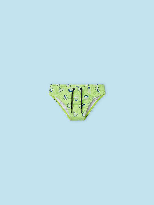 Mayoral Kids Swimwear Swim Briefs Green