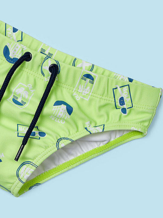 Mayoral Kids Swimwear Swim Briefs Green