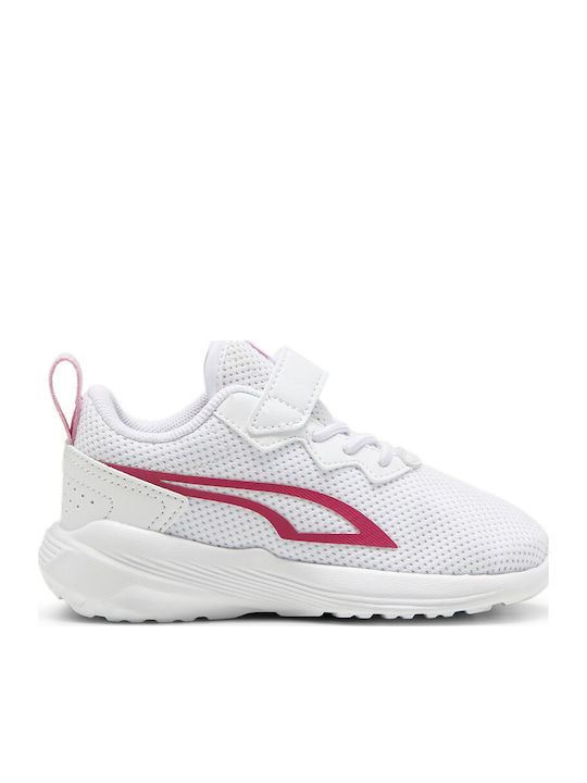 Jr Ps All-day Active Ac Παιδικά Sneakers με Σκρατς Λευκά 387387-18