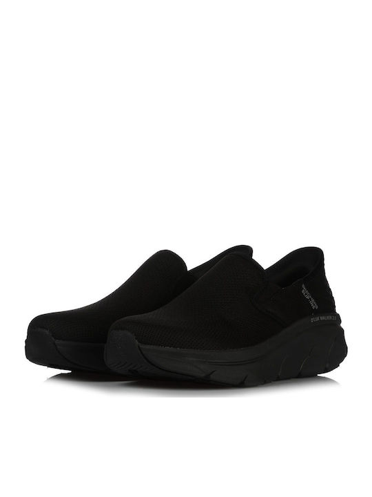 D'Lux Walker 20 Reeler Men's Slip-Ons Black