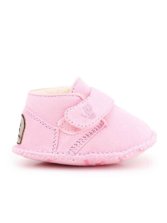 Bearpaw Βρεφικά Παντοφλάκια Αγκαλιάς Ροζ