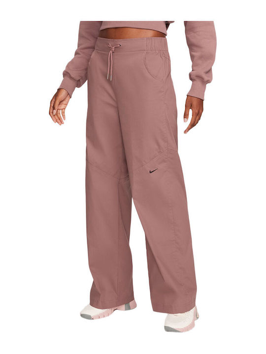 Sportswear Essentials Висока талия Долнище на анцуг Розов