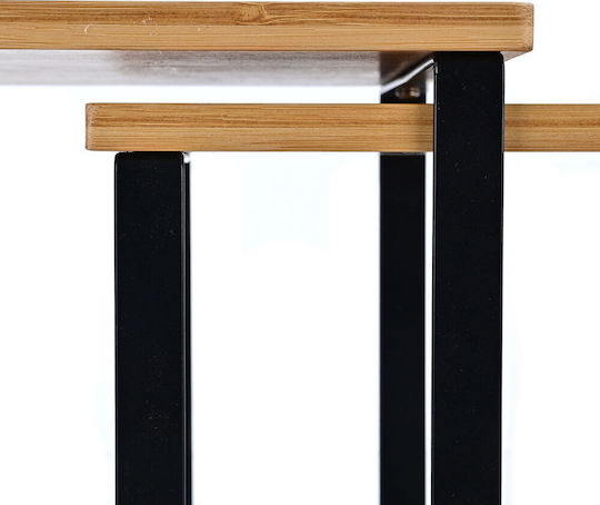 Estia Επιτραπέζια Βάση Bamboo Essentials Bamboo 40x19.4x15.6εκ. 2τμχ Καφέ