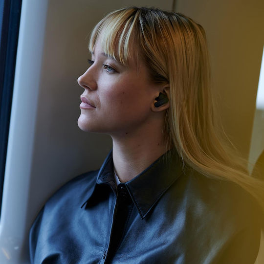 Defunc True ANC In-ear Bluetooth Handsfree Căști cu Rezistență la Transpirație și Carcasă de Încărcare Roșu