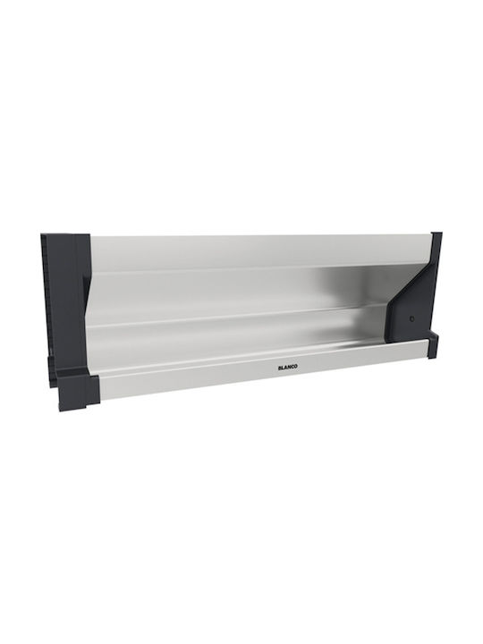 Blanco Metal Cupboard Shelf Silver