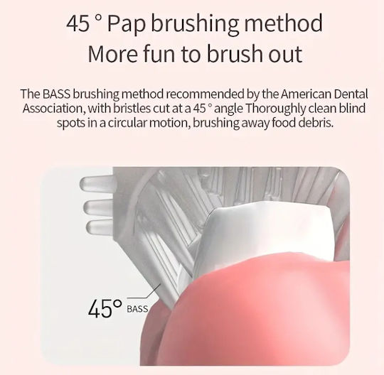 U-Shaped Children's Electric Toothbrush for 2+ Years