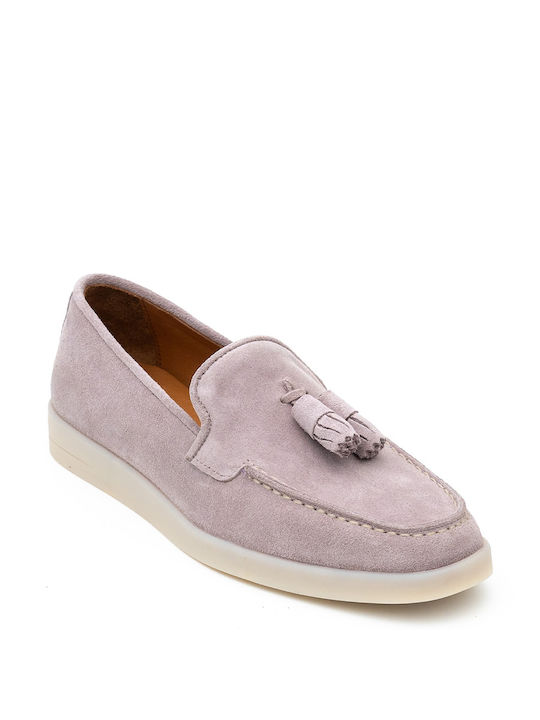 Philippe Lang Women's Moccasins in Pink Color