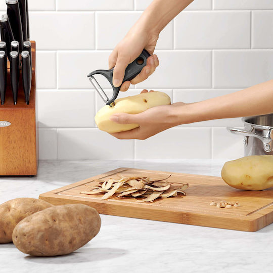 OXO Peeler Cleaner for Fruits and Vegetables from Stainless Steel 3 Pieces
