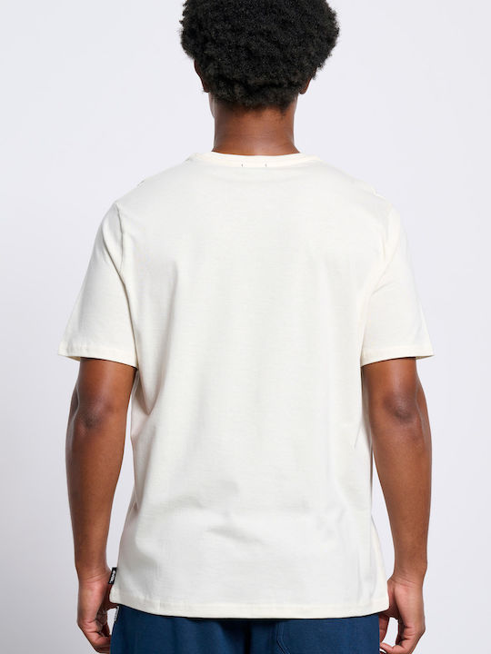 BodyTalk T-shirt Bărbătesc cu Mânecă Scurtă Off White