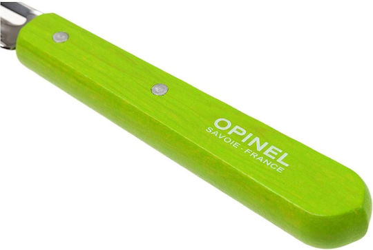 Opinel No115 Fruit & Vegetable Peeler/Cleaner Green