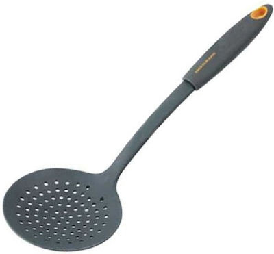 Fackelmann Shallow Plastic Colander Slotted Spoon Gray 32cm