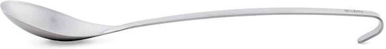 Triangle Shallow Kitchen Spoon Stainless Steel Silver