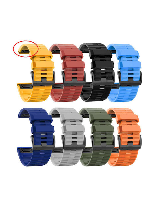 KOSTELO Gummi-Armband Schwarz 22mm