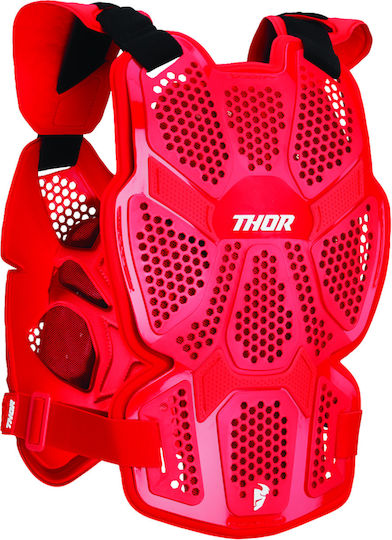 Thor Motorcycle Rider Protective Gear Red Colour