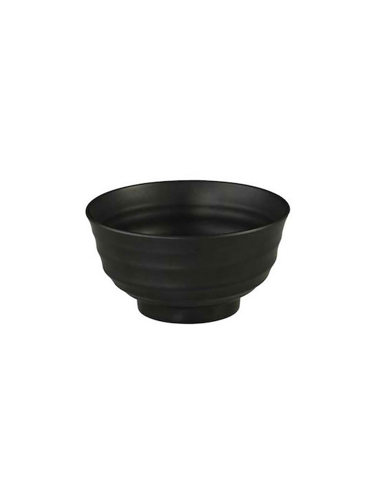 Servewell Matte Σαλατιέρα Μελαμίνης Μαύρη 17.7x17.7cm 6τμχ