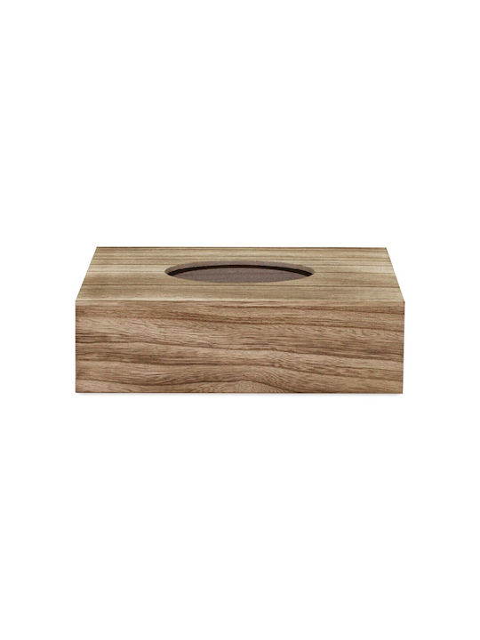 Tpster Държач за кърпички Кафяв 23.5x13x10см 11780