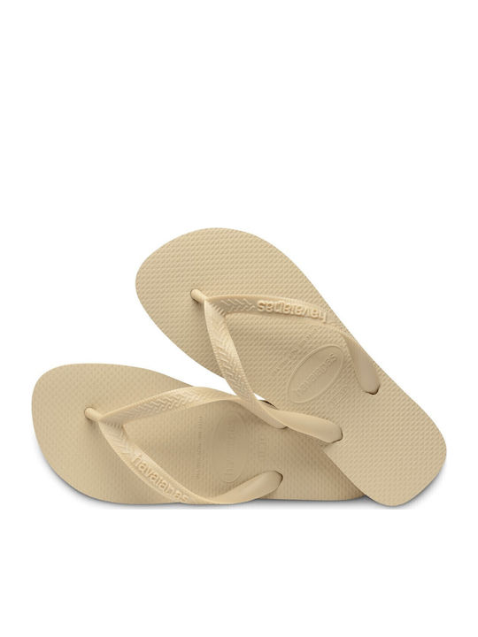 Herren Flip Flops Beige