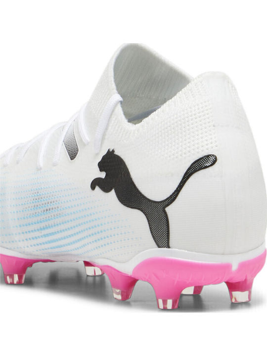 PUMA Future Match Football Shoes with Cleats White