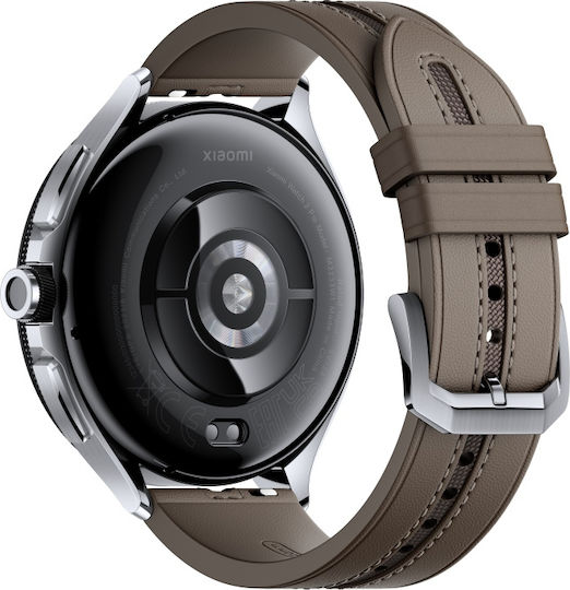 Xiaomi Watch 2 Pro 4G LTE Неръждаема стомана 48мм с eSIM и Пулсомер (Сребрист)