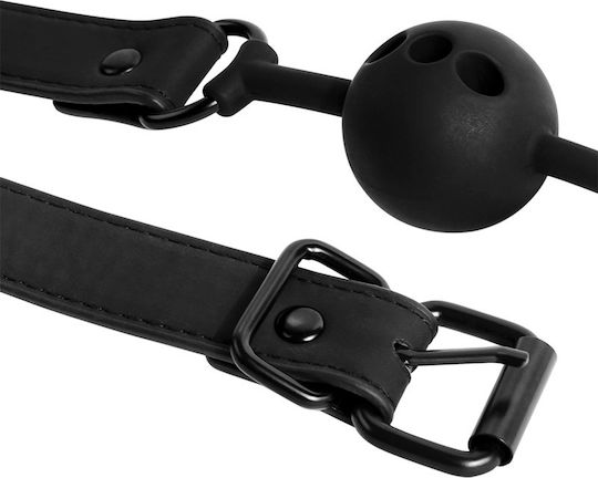 Fetish Submissive Breathable Knebel in Schwarz Farbe