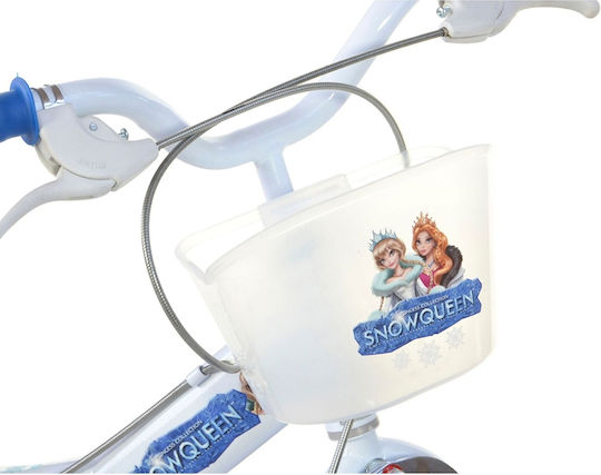 Dino Bikes Snow Queen 16" Παιδικό Ποδήλατo Πόλης Γαλάζιο