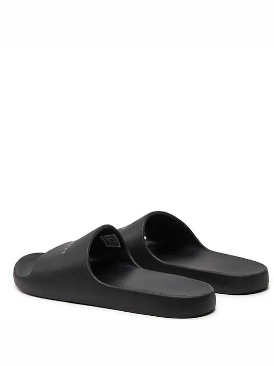 Tommy Hilfiger Printed Women's Slides Black