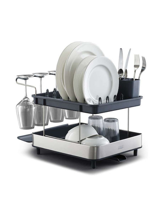 Joseph Joseph Metallic Gray Sink Strainer 45.5x31.5x32cm