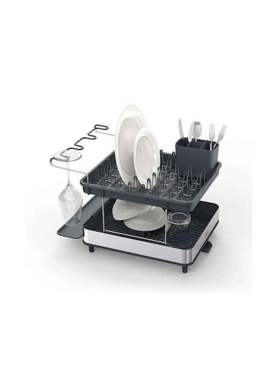 Joseph Joseph Metallic Gray Sink Strainer 45.5x31.5x32cm