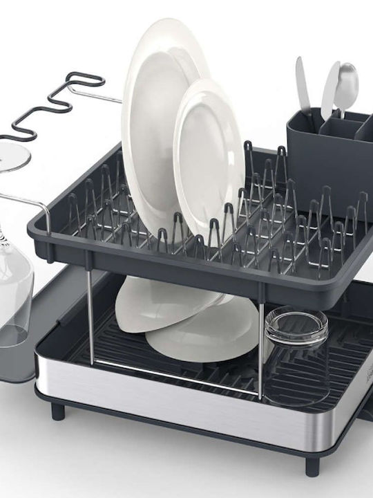Joseph Joseph Metallic Gray Sink Strainer 45.5x31.5x32cm