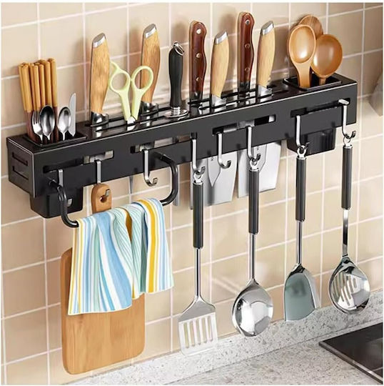 Metallic Black Kitchen Hanger