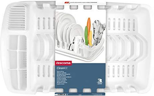 Tescoma Scurgător De Chiuvetă Din Plastic Alb 50x30x12cm