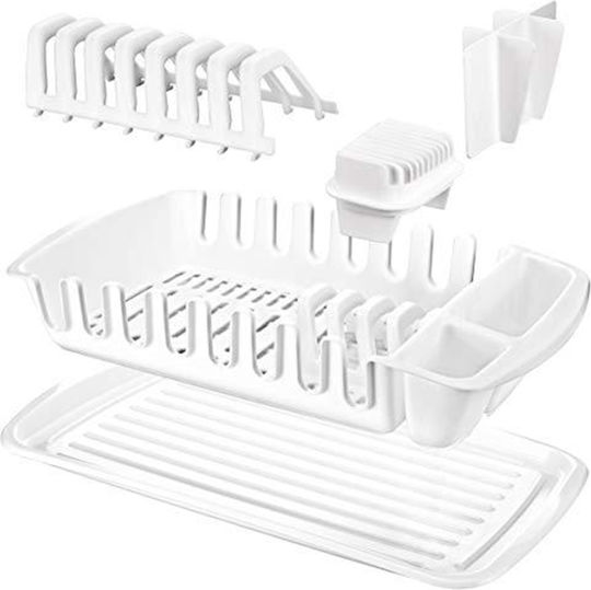 Tescoma Scurgător De Chiuvetă Din Plastic Alb 50x30x12cm