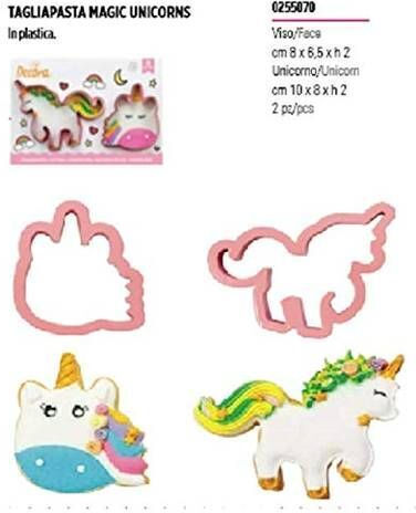 Decora Metallic Animal-Shaped Cookie Cutter 2pcs 0255070