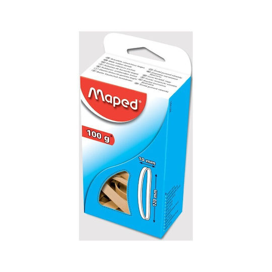 Rubber Bands 100 Gr Maped 120x10mm Wide