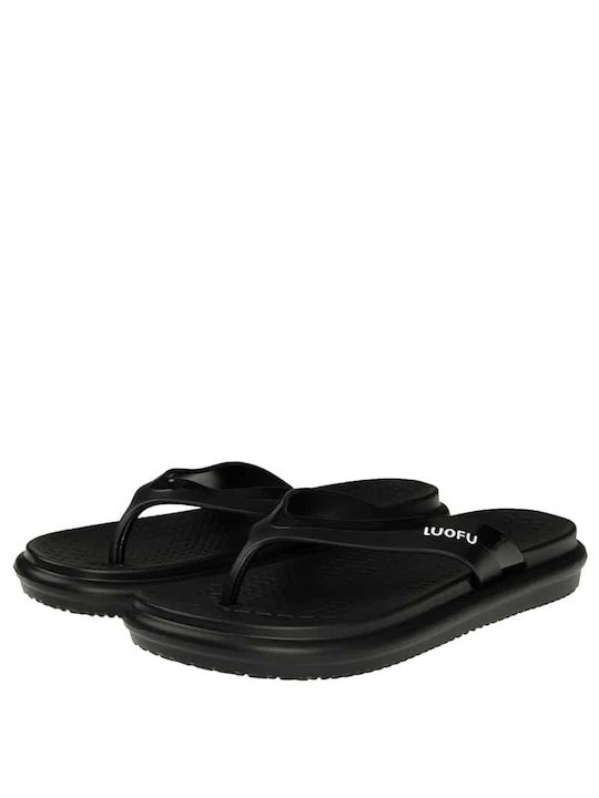 Parex Women's Flip Flops Black