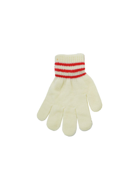 Brims and Trims Kids Gloves Ecru 1pcs