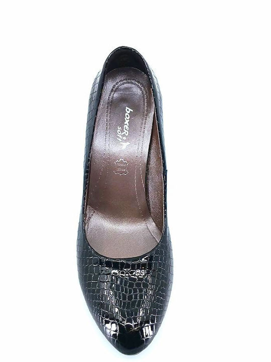 Patent Leather Black High Heels