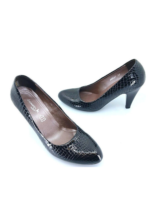 Patent Leather Black High Heels