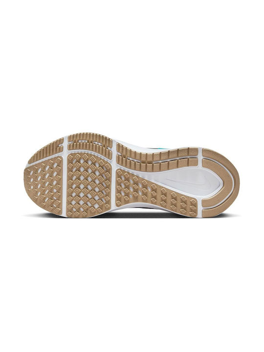 Air Zoom Structure 25 Damen Sportschuhe Laufen Weiß
