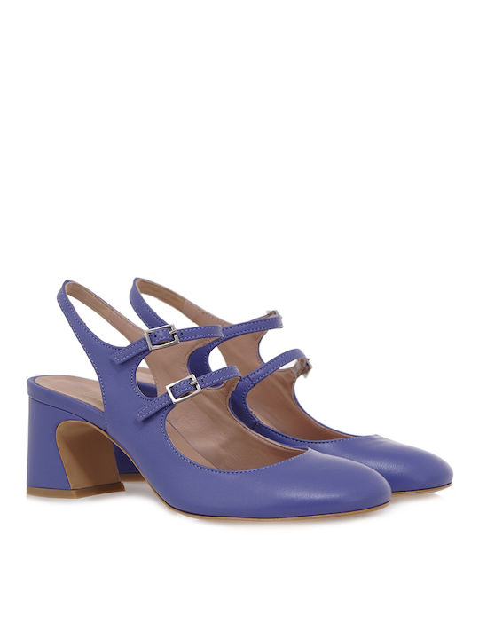 Made 94 Din piele Pantofi cu toc Violet